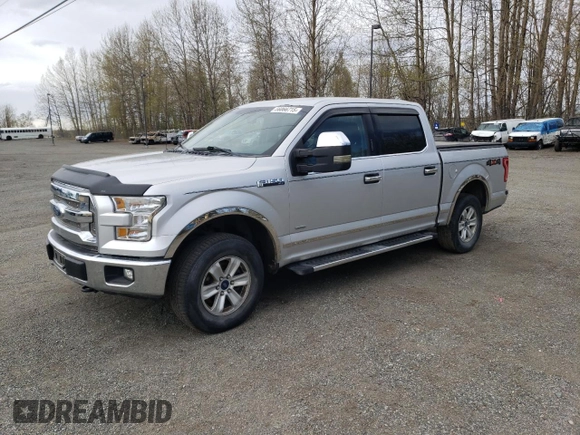 2017 Ford F-150 XL with VIN 1FTEW1EG8HKD36107, listed as a Copart auction lot 56066715 with 129,387 mi miles and Clean Title. Bid and sale history available at carsss.com. Image 1.