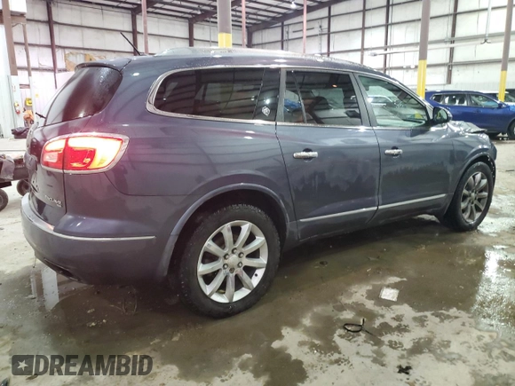 2013 Buick Enclave Premium with VIN 5GAKVDKD0DJ188019, listed as a Copart auction lot 89173595 with 225,328 mi miles and Non Repairable. Bid and sale history available at DreamBid. Image 3.