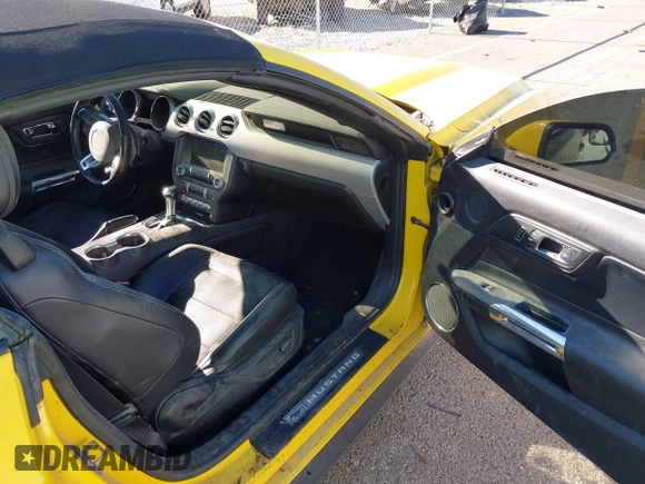2017 Ford Mustang EcoBoost Premium with VIN 1FATP8UH3H5245063, listed as a IAAI auction lot 40810938 with 76,232 mi miles. Bid and sale history available at carsss.com. Image 5.