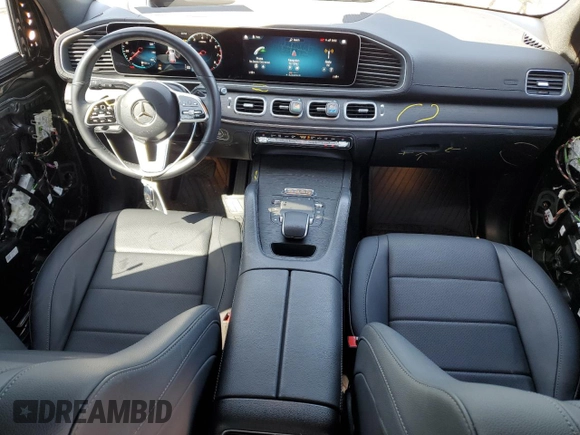 2023 Mercedes-Benz GLE 350 with VIN 4JGFB4KB4PA949819, listed as a Copart auction lot 53719765 with 25,514 mi miles and Salvage title. Bid and sale history available at DreamBid. Image 8.