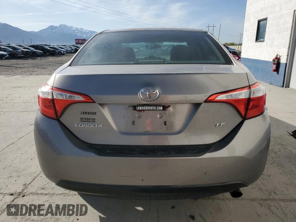 2014 Toyota Corolla L с VIN 5YFBURHE0EP017301, выставлен на аукционе Copart как лот 51246435 с пробегом 180 718 миль миль и Списание • Salvage title. История ставок и продаж доступна на DreamBid. Изображение 6.