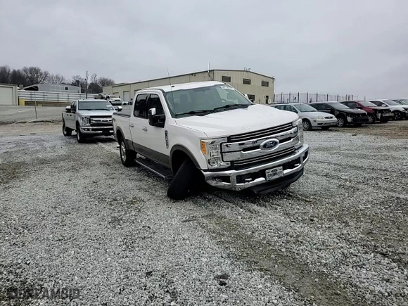 2017 Ford Super Duty F-250 SRW Lariat with VIN 1FT7W2B6XHEE78211, listed as a Copart auction lot 44114235 with 65,646 mi miles and Salvage Title. Bid and sale history available at carsss.com. Image 11.