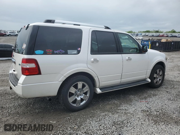 2010 Ford Expedition Limited with VIN 1FMJU2A57AEB21526, listed as a Copart auction lot 56208795 with 253,439 mi miles and Salvage title. Bid and sale history available at DreamBid. Image 3.