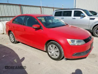 2014 Volkswagen Jetta Sedan SE with VIN 3VWD17AJ0EM401967, listed as a Copart auction lot 52773175 with 159,168 mi miles and Salvage Title. Bid and sale history available at carsss.com. Image 4.