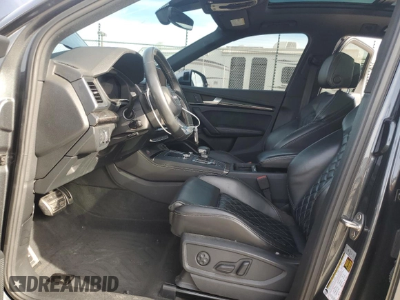 2018 Audi SQ5 Premium Plus with VIN WA1A4AFYXJ2214358, listed as a Copart auction lot 87127454 with 61,043 mi miles and Salvage Title. Bid and sale history available at DreamBid. Image 7.