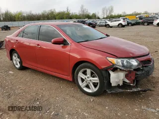 2012 Toyota Camry L with VIN 4T1BF1FK7CU505726, listed as a Copart auction lot 51619775 with 191,506 mi miles and Salvage Title. Bid and sale history available at carsss.com. Image 4.