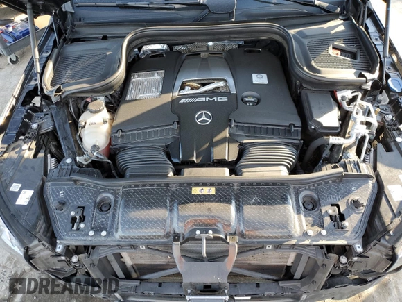 2022 Mercedes-Benz GLS 63 AMG with VIN 4JGFF8KE6NA826302, listed as a Copart auction lot 75299524 with 31,346 mi miles and Salvage Title. Bid and sale history available at DreamBid. Image 12.