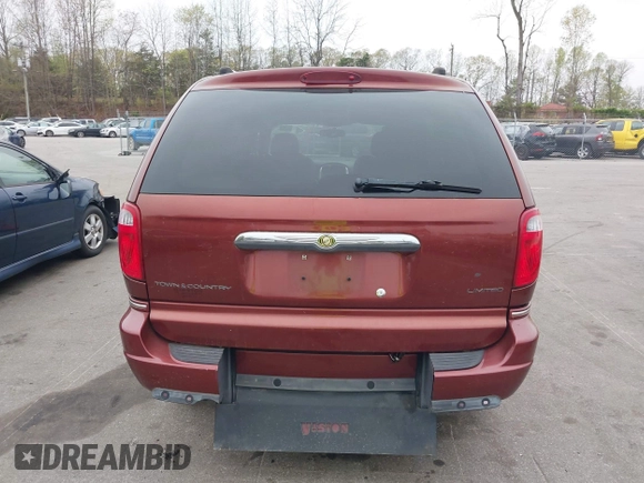 2007 Chrysler Town & Country LWB Limited with VIN 2A8GP64L97R171596, listed as a IAAI auction lot 41945122 with 101,893 mi miles. Bid and sale history available at carsss.com. Image 16.