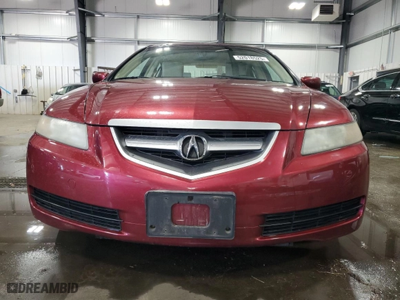 2005 Acura TL with VIN 19UUA66255A080537, listed as a Copart auction lot 52018525 with 162,820 mi miles and Salvage Title. Bid and sale history available at carsss.com. Image 5.