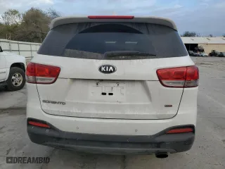 2017 Kia Sorento L with VIN 5XYPG4A36HG277316, listed as a Copart auction lot 87172864 with 74,234 mi miles and Salvage Title. Bid and sale history available at carsss.com. Image 6.