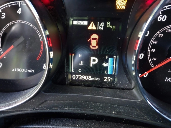 2021 Mitsubishi Outlander Sport ES with VIN JA4ARUAU3MU034283, listed as a IAAI auction lot 41082090 with 73,908 mi miles. Bid and sale history available at carsss.com. Image 7.
