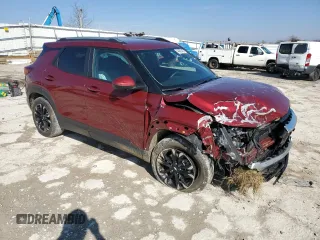 2023 Chevrolet TrailBlazer LT with VIN KL79MPS27PB154364, listed as a Copart auction lot 44569465 with 44,796 mi miles and Salvage Title. Bid and sale history available at DreamBid. Image 4.