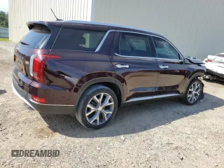 2020 Hyundai Palisade SEL z VIN KM8R34HE6LU073176, wystawiony jako Copart lot #55342774 z przebiegiem 59 338 mil mil oraz Szkoda całkowita • Salvage title. Historia ofert i sprzedaży dostępna na DreamBid. Obrazek 3.