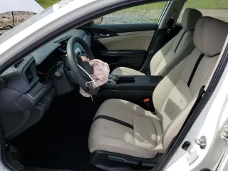2018 Honda Civic LX with VIN 2HGFC2F55JH597340, listed as a Copart auction lot 53557495 with 8,232 mi miles and Salvage Title. Bid and sale history available at DreamBid. Image 7.