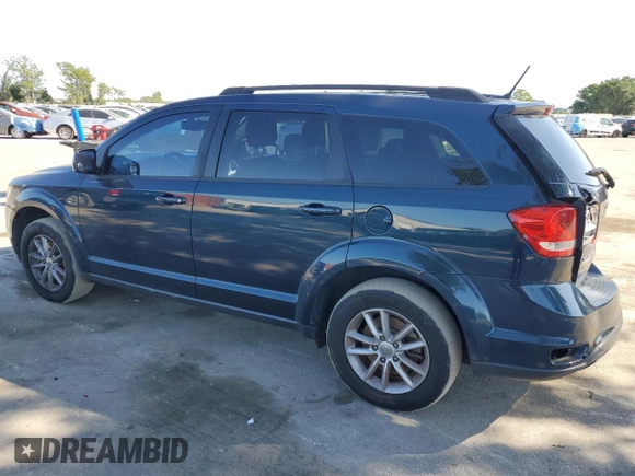 2015 Dodge Journey SXT with VIN 3C4PDCBG2FT709071, listed as a Copart auction lot 53582685 with 123,813 mi miles and Salvage Title. Bid and sale history available at carsss.com. Image 2.