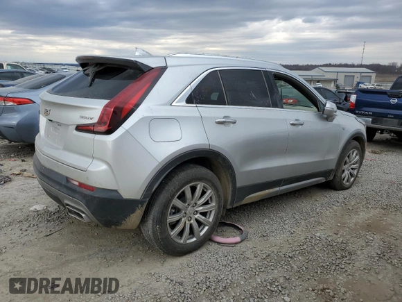 2022 Cadillac XT4 AWD Premium Luxury with VIN 1GYFZDR48NF117188, listed as a Copart auction lot 41862194 with Not Provided miles and . Bid and sale history available at carsss.com. Image 3.