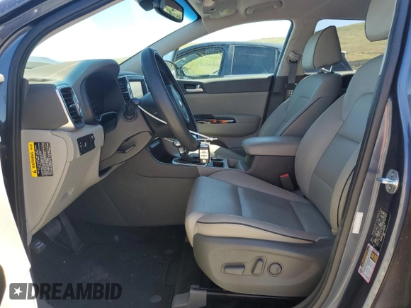 2018 Kia Sportage EX с VIN KNDPNCACXJ7353798, выставлен на аукционе Copart как лот 58032295 с пробегом 45 367 миль миль и Списание • Salvage title. История ставок и продаж доступна на DreamBid. Изображение 7.