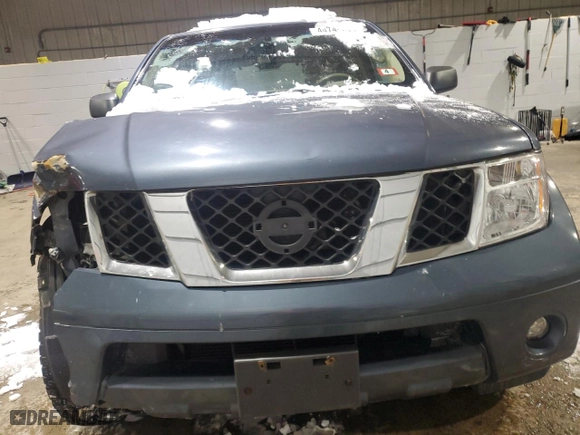 2005 Nissan Pathfinder LE with VIN 5N1AR18W95C707463, listed as a Copart auction lot 44749885 with 150,235 mi miles and Salvage Title. Bid and sale history available at carsss.com. Image 5.