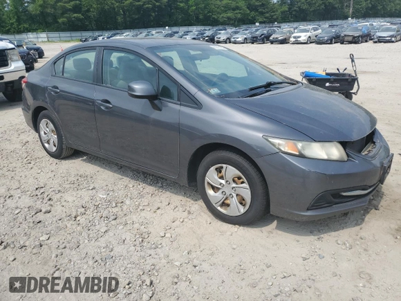 2013 Honda Civic LX z VIN 2HGFB2F56DH541964, wystawiony jako Copart lot #60200135 z przebiegiem 219 631 mil mil oraz Czysty tytuł • Clean title. Historia ofert i sprzedaży dostępna na DreamBid. Obrazek 4.
