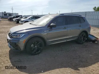 2024 Volkswagen Tiguan SE R-Line Black with VIN 3VV8B7AX6RM105221, listed as a Copart auction lot 60552975 with 14,953 mi miles and Salvage title. Bid and sale history available at DreamBid. Image 1.