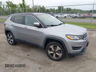 2018 Jeep Compass Altitude with VIN 3C4NJDBB0JT135993, listed as a IAAI auction lot 42345817 with 69,892 mi miles and . Bid and sale history available at DreamBid. Image 1.