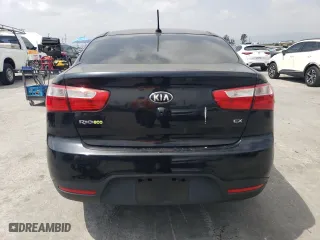 2014 Kia Rio EX with VIN KNADN4A3XE6377570, listed as a Copart auction lot 54705705 with 63,982 mi miles and Clean Title. Bid and sale history available at carsss.com. Image 6.
