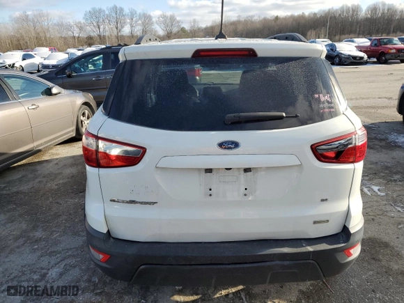 2019 Ford EcoSport SE with VIN MAJ3S2GE0KC283303, listed as a Copart auction lot 42909155 with 98,944 mi miles and Non Repairable. Bid and sale history available at carsss.com. Image 6.