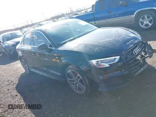 2018 Audi A3 Sedan Premium Plus with VIN WAUJ8GFF2J1013777, listed as a IAAI auction lot 41816326 with 113,739 mi miles. Bid and sale history available at carsss.com. Image 1.