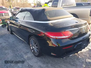 2018 Mercedes-Benz C 300 with VIN WDDWK4JB3JF701325, listed as a IAAI auction lot 41607243 with 76,967 mi miles and . Bid and sale history available at DreamBid. Image 3.