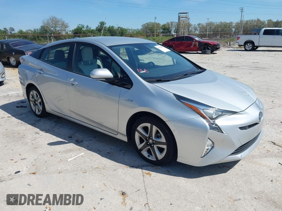 2017 Toyota Prius Two with VIN JTDKARFU7H3047752, listed as a IAAI auction lot 41706089 with 45,391 mi miles. Bid and sale history available at carsss.com. Image 1.