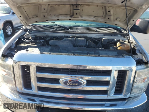 2008 Ford Econoline Passenger XL with VIN 1FMNE11L98DB45835, listed as a Copart auction lot 46355145 with 3,226,822 mi miles and Salvage title. Bid and sale history available at DreamBid. Image 12.