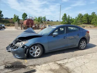2014 Mazda 3 i Sport with VIN JM1BM1U7XE1138592, listed as a Copart auction lot 62738315 with 203,200 mi miles and Salvage title. Bid and sale history available at DreamBid. Image 1.