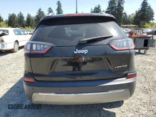 2020 Jeep Cherokee Limited with VIN 1C4PJLDB5LD654322, listed as a Copart auction lot 55511785 with 80,098 mi miles and Salvage title. Bid and sale history available at DreamBid. Image 6.