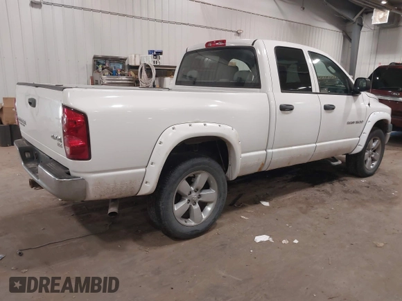 2007 Dodge 1500 SLT with VIN 1D7HU18297J631097, listed as a IAAI auction lot 41378054 with 169,263 mi miles and . Bid and sale history available at DreamBid. Image 4.