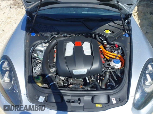 2014 Porsche Panamera S E-Hybrid with VIN WP0AD2A75EL044663, listed as a IAAI auction lot 41818381 with 44,194 mi miles and . Bid and sale history available at DreamBid. Image 10.