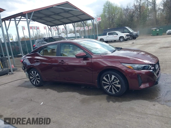 2024 Nissan Sentra SV z VIN 3N1AB8CV1RY353597, wystawiony jako IAAI lot #41923719 z przebiegiem 2 852 mil mil oraz . Historia ofert i sprzedaży dostępna na DreamBid. Obrazek 14.
