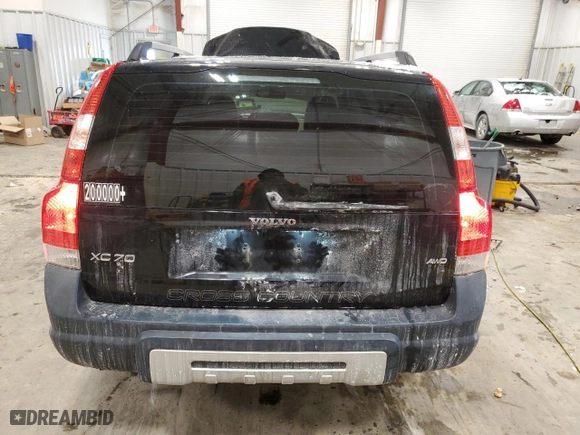 2005 Volvo XC70 with VIN YV1SZ592551175467, listed as a Copart auction lot 45323425 with NaN miles and Non Repairable. Bid and sale history available at carsss.com. Image 6.