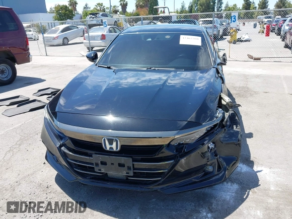 2022 Honda Accord Sport with VIN 1HGCV3F28NA034845, listed as a IAAI auction lot 42462260 with 69,163 mi miles and . Bid and sale history available at DreamBid. Image 12.