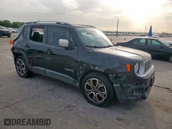 2016 Jeep Renegade Limited с VIN ZACCJADT2GPC91366, выставлен на аукционе Copart как лот 63484595 с пробегом 142 390 миль миль и Чистый • Clean title. История ставок и продаж доступна на DreamBid. Изображение 4.