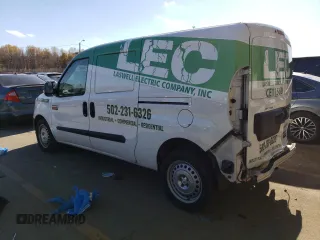 2017 Ram ProMaster City Cargo Tradesman with VIN ZFBERFAB8H6G20138, listed as a Copart auction lot 74886313 with 77,272 mi miles and . Bid and sale history available at DreamBid. Image 2.