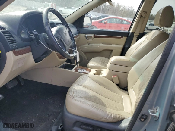 2009 Hyundai Santa Fe SE with VIN 5NMSH13E79H257104, listed as a Copart auction lot 49832285 with 185,504 mi miles and Clean Title. Bid and sale history available at carsss.com. Image 7.