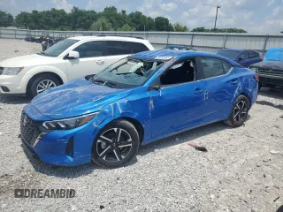 2024 Nissan Sentra SV with VIN 3N1AB8CV0RY375199, listed as a Copart auction lot 61742905 with 11,557 mi miles and Salvage title. Bid and sale history available at DreamBid. Image 1.