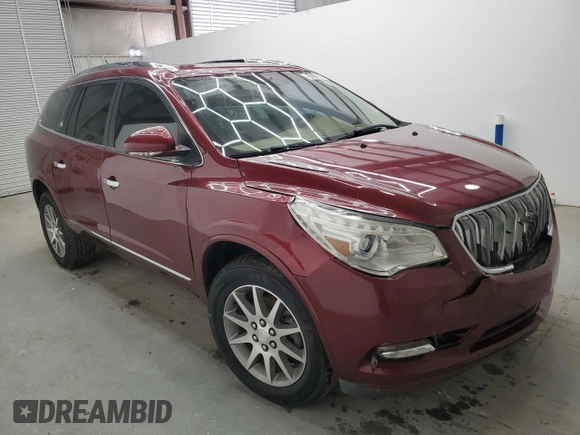 2017 Buick Enclave Leather with VIN 5GAKRBKD1HJ332563, listed as a Copart auction lot 51673575 with 102,148 mi miles and Clean Title. Bid and sale history available at DreamBid. Image 4.