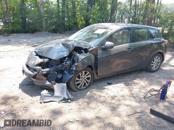 2012 Mazda 3 i Touring with VIN JM1BL1L85C1615214, listed as a IAAI auction lot 42563686 with 151,135 mi miles and . Bid and sale history available at DreamBid. Image 16.