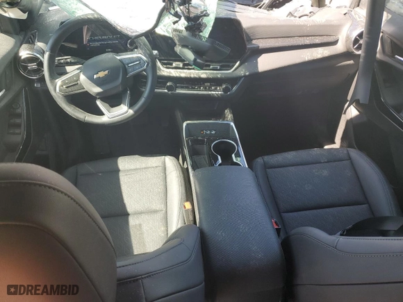 2025 Chevrolet Equinox FWD LT with VIN 3GNAXHEG7SL159020, listed as a Copart auction lot 49687435 with 3,745 mi miles and Salvage Title. Bid and sale history available at carsss.com. Image 8.