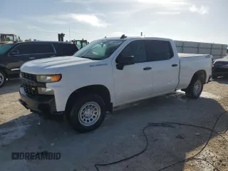 2020 Chevrolet Silverado 1500 Work Truck with VIN 3GCUYAEF4LG150612, listed as a Copart auction lot 85123574 with 119,835 mi miles and Clean Title. Bid and sale history available at DreamBid. Image 1.