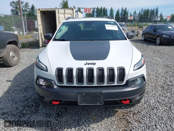2018 Jeep Cherokee Trailhawk z VIN 1C4PJMBX3JD533323, wystawiony jako IAAI lot #42450626 z przebiegiem 123 174 mil mil oraz . Historia ofert i sprzedaży dostępna na DreamBid. Obrazek 12.