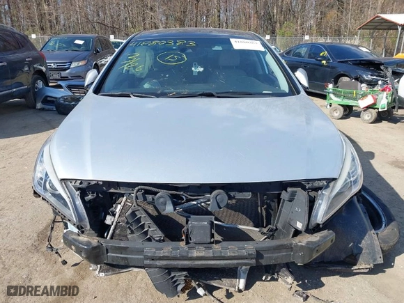 2016 Hyundai Sonata 2.4L Sport with VIN 5NPE34AF7GH431391, listed as a IAAI auction lot 41880383 with 123,546 mi miles. Bid and sale history available at carsss.com. Image 13.