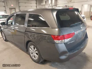 2015 Honda Odyssey EX-L with VIN 5FNRL5H63FB058957, listed as a IAAI auction lot 41830643 with 109,618 mi miles. Bid and sale history available at carsss.com. Image 3.