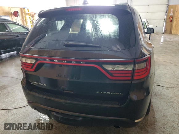 2017 Dodge Durango Citadel with VIN 1C4RDJEG1HC930734, listed as a Copart auction lot 44758555 with 158,329 mi miles and Non Repairable. Bid and sale history available at carsss.com. Image 6.